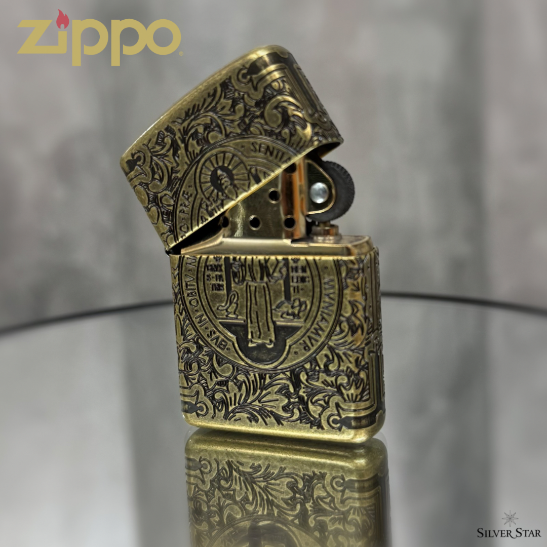 Zippo original upaljač SVETI BENEDIKT