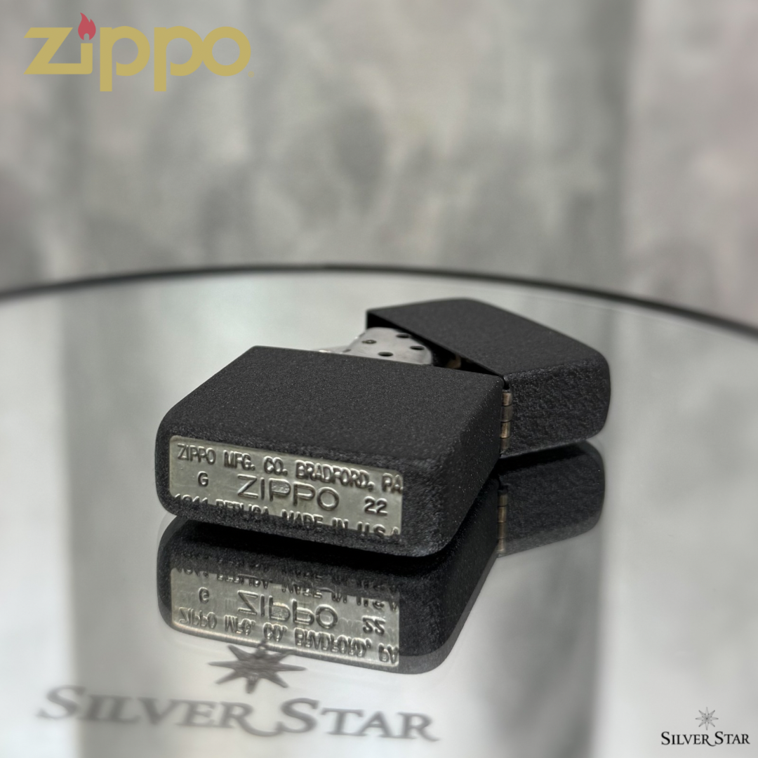 Zippo original upaljač 1941 REPLICA BLACK CRACKLE