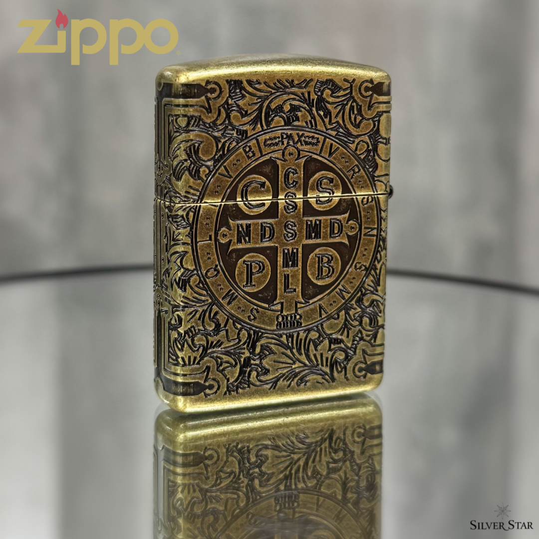 Zippo original upaljač SVETI BENEDIKT