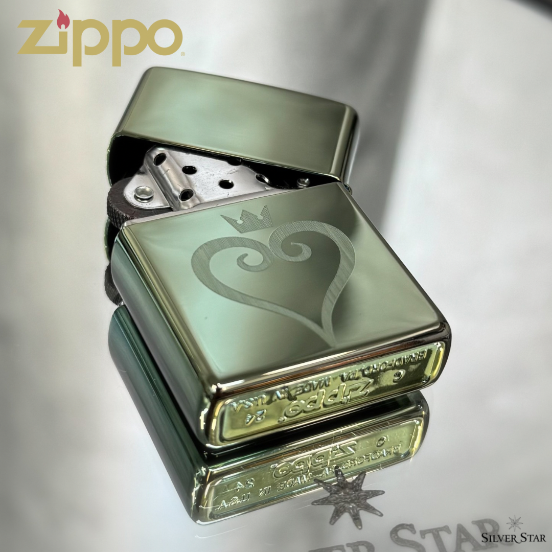 Zippo original upaljač zeleni polirani