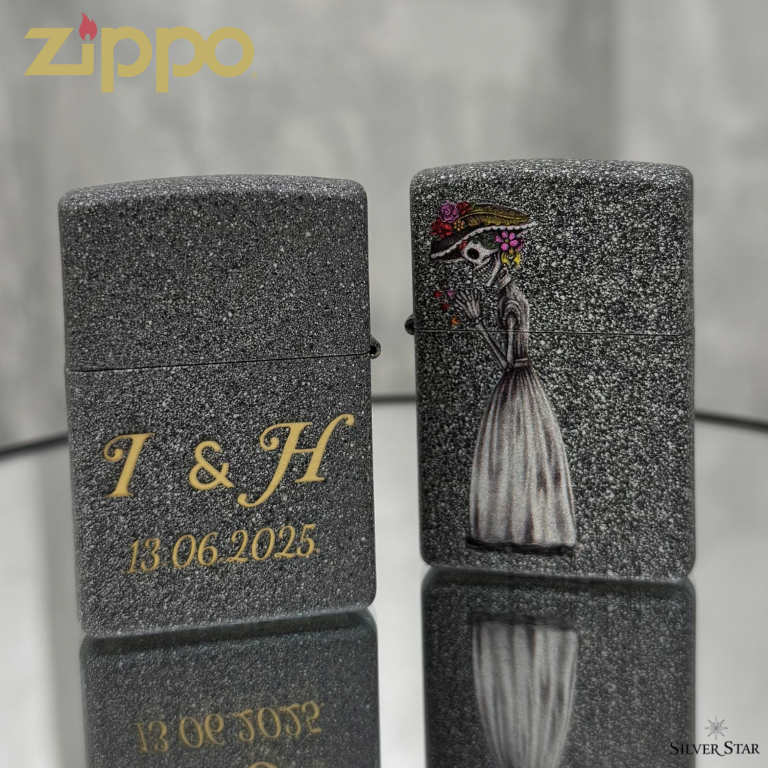 Zippo original upaljači IRON STONE COUPLE za parove sa graviranjem po Vašoj želji