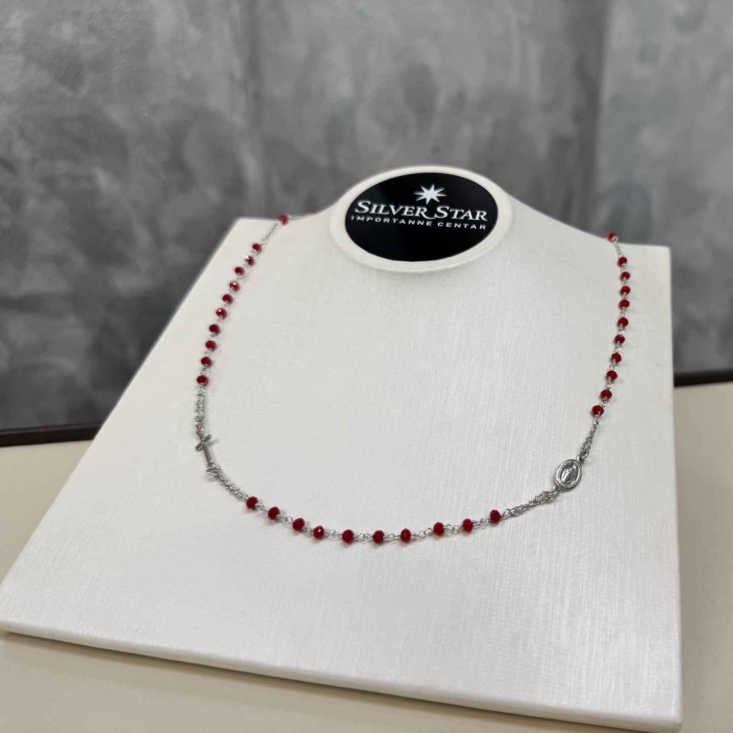Srebrna ogrlica krunica - Silver Star