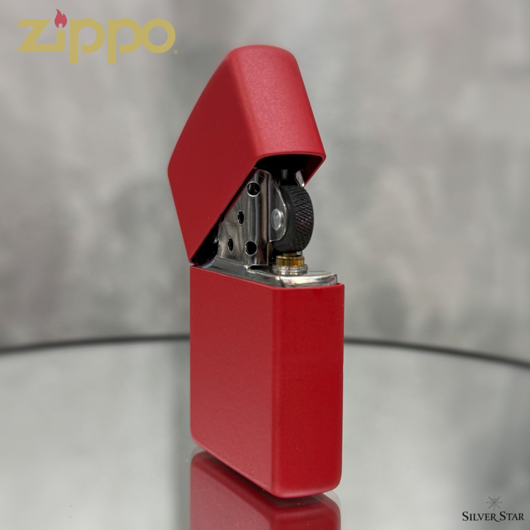 Zippo original upaljač MAT CRVENI