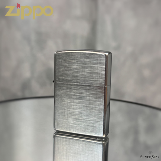 Zippo original upaljač LINEN WAWE SILVER