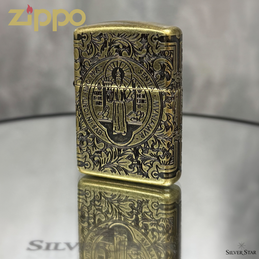 Zippo original upaljač SVETI BENEDIKT