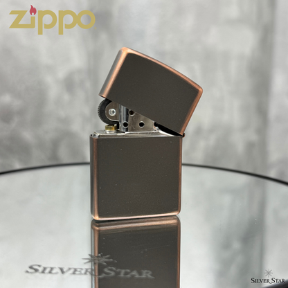 Zippo original upaljač RUSTIC BRONZE Zippo logo