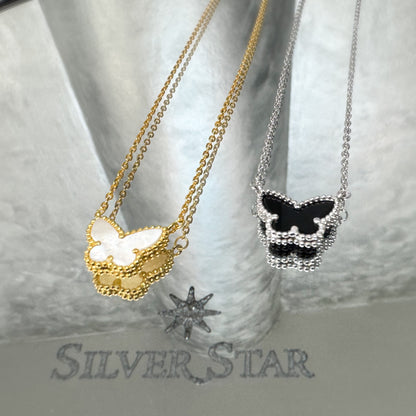 Srebrna ogrlica BUTTERFLY - Silver Star