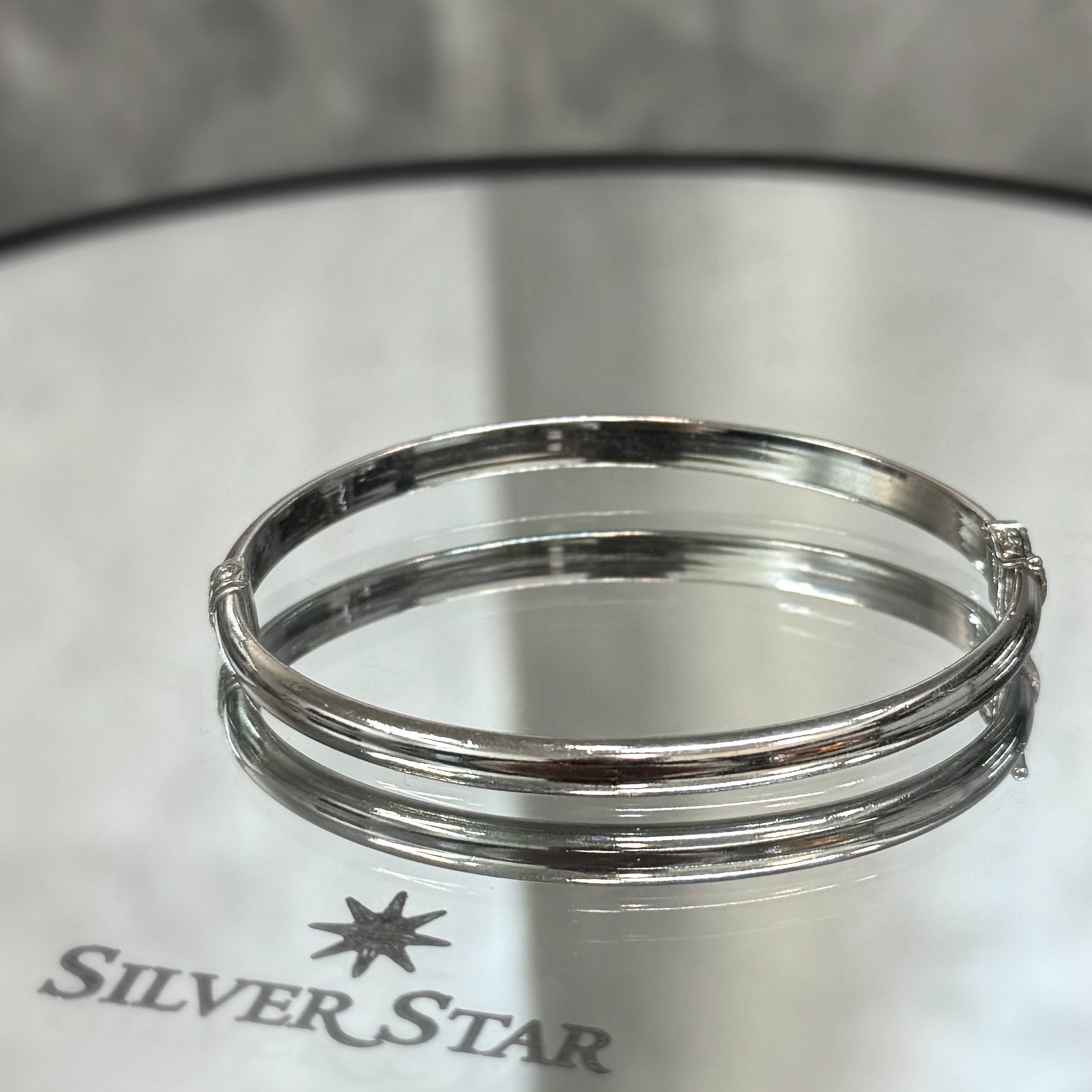 Srebrna kruta narukvica - Silver Star