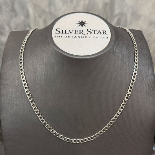 Srebrni lanac kubanski vez - Silver Star