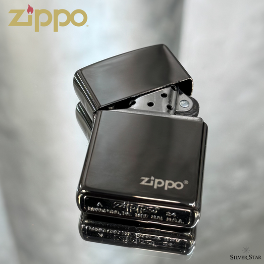 Zippo original upaljač BLACK ICE sa ZIPPO logom