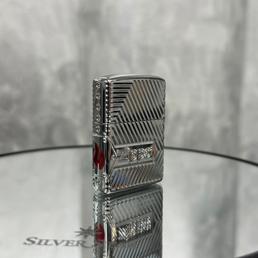 Zippo original upaljač ARMOUR 360 Luxury Edition - Silver Star