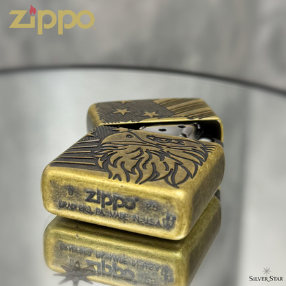 Zippo original upaljač AMERICAN EAGLE ARMOUR CASE