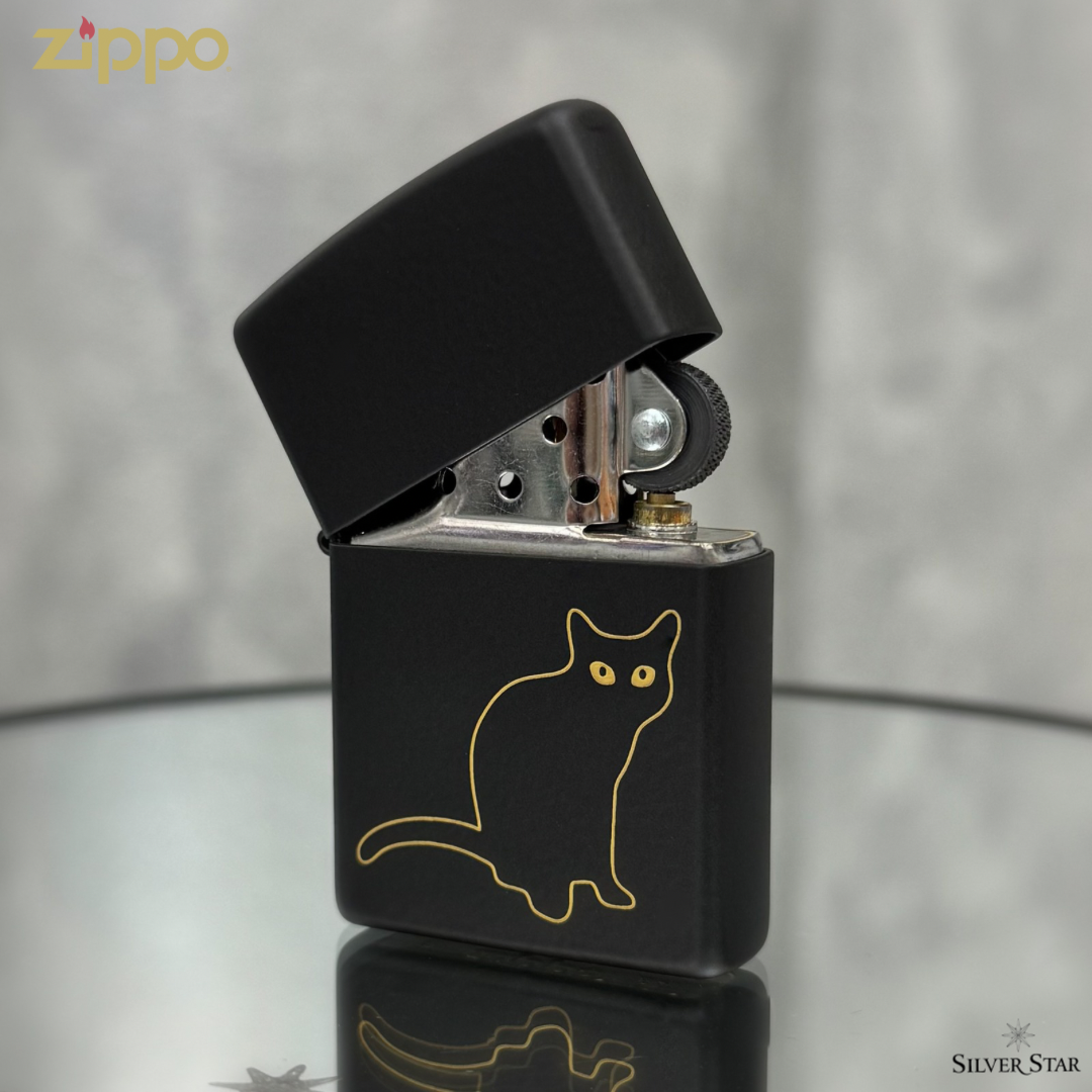 Zippo original upaljač mat crni