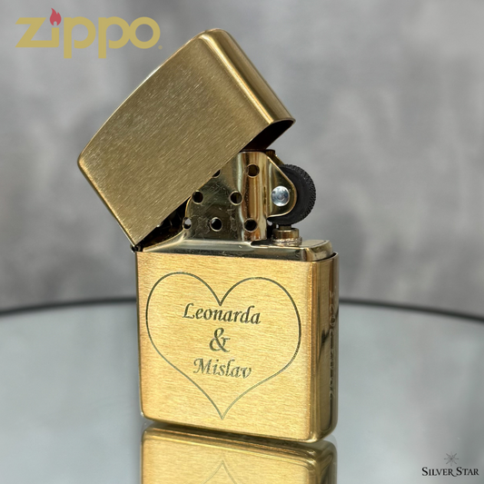 Zippo original upaljač zlatni