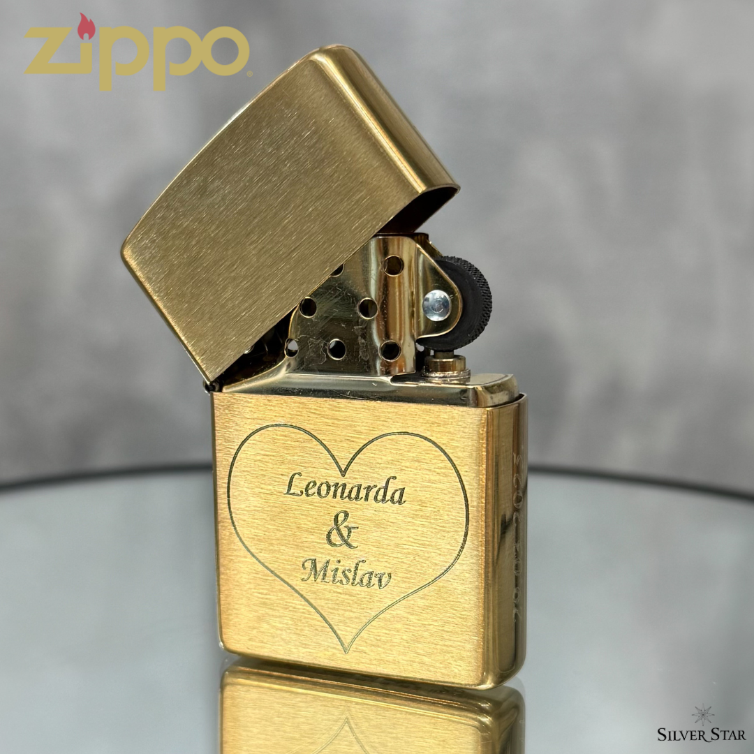Zippo original upaljač zlatni
