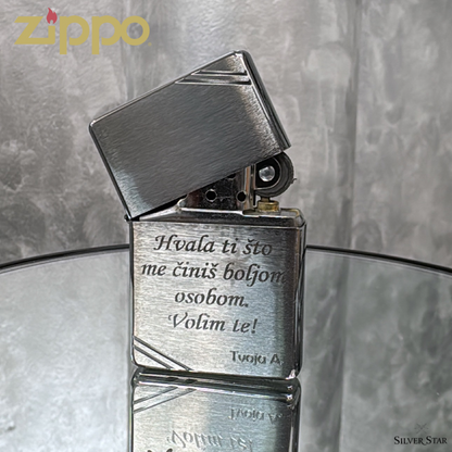 Zippo original upaljač VINTAGE LOOK matirani