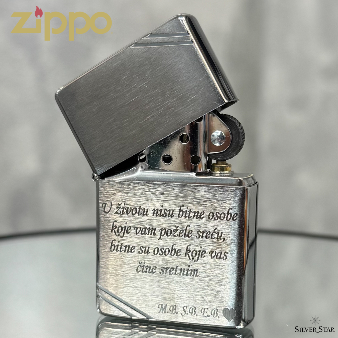 Zippo upaljač sa posvetom
