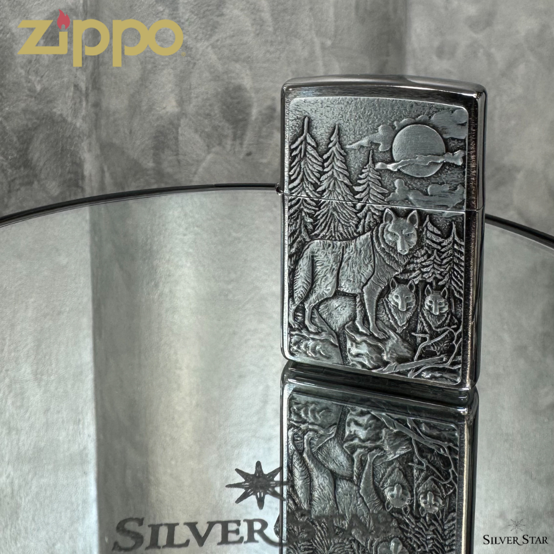 Zippo original upaljač Vukovi