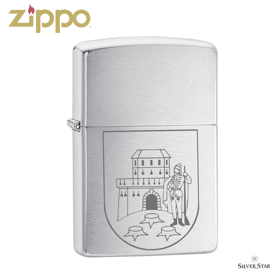 Zippo Bjelovar - Zippo s grbom grada Bjelovara