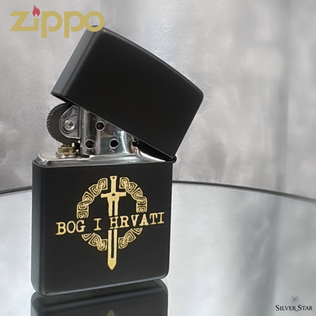 Zippo original upaljač “Bog i Hrvati”