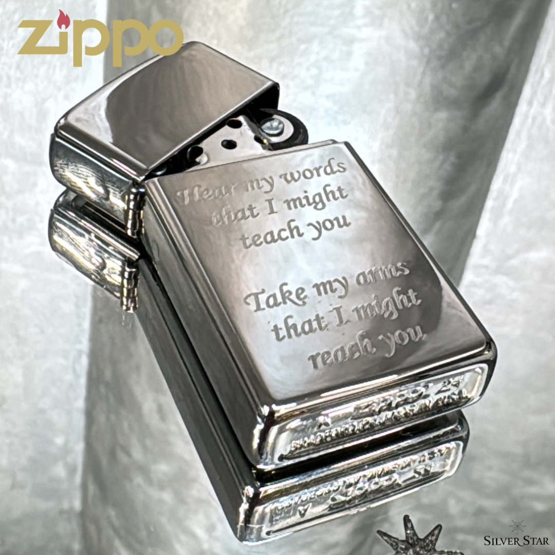 Zippo original upaljač SLIM model srebrni