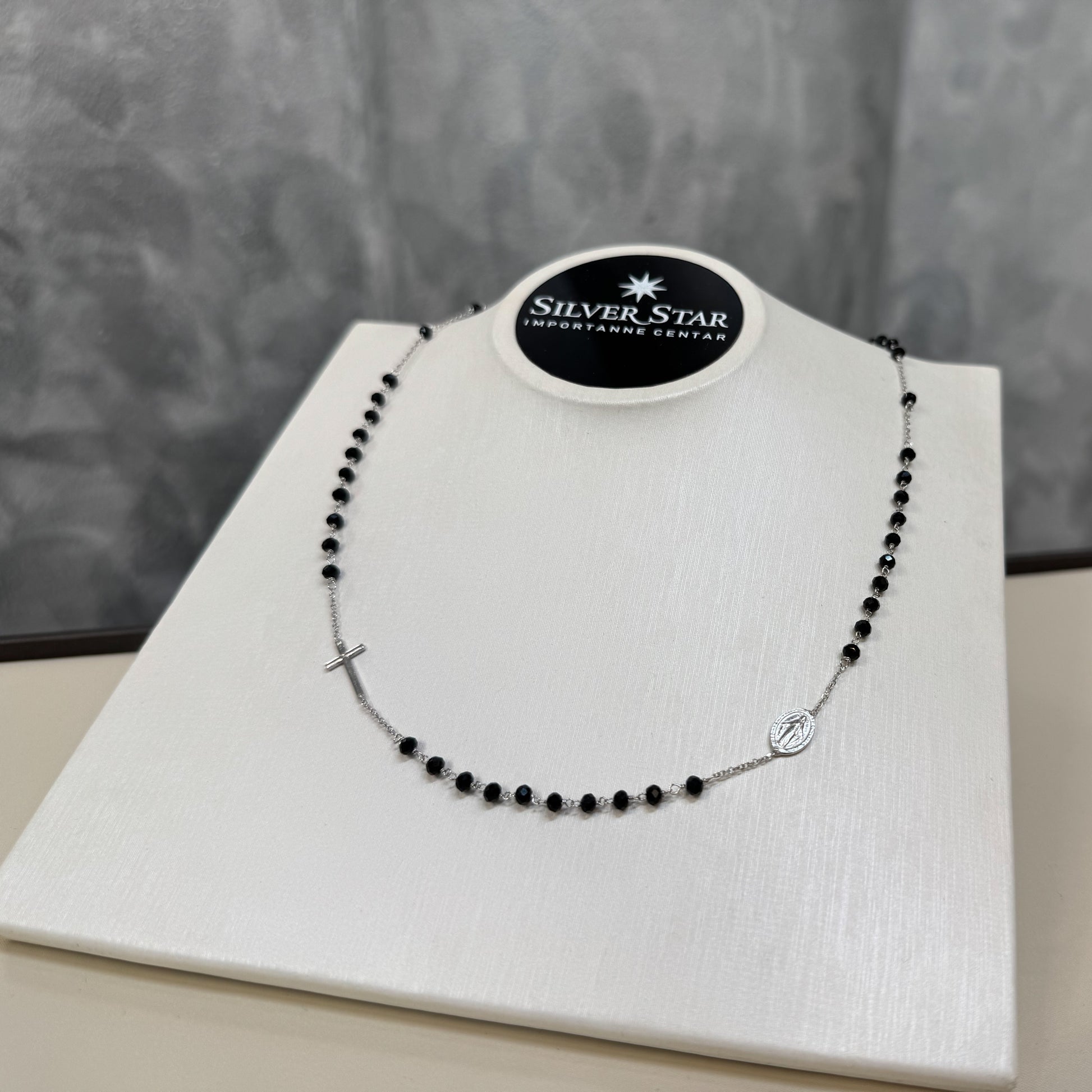 Srebrna ogrlica krunica - Silver Star
