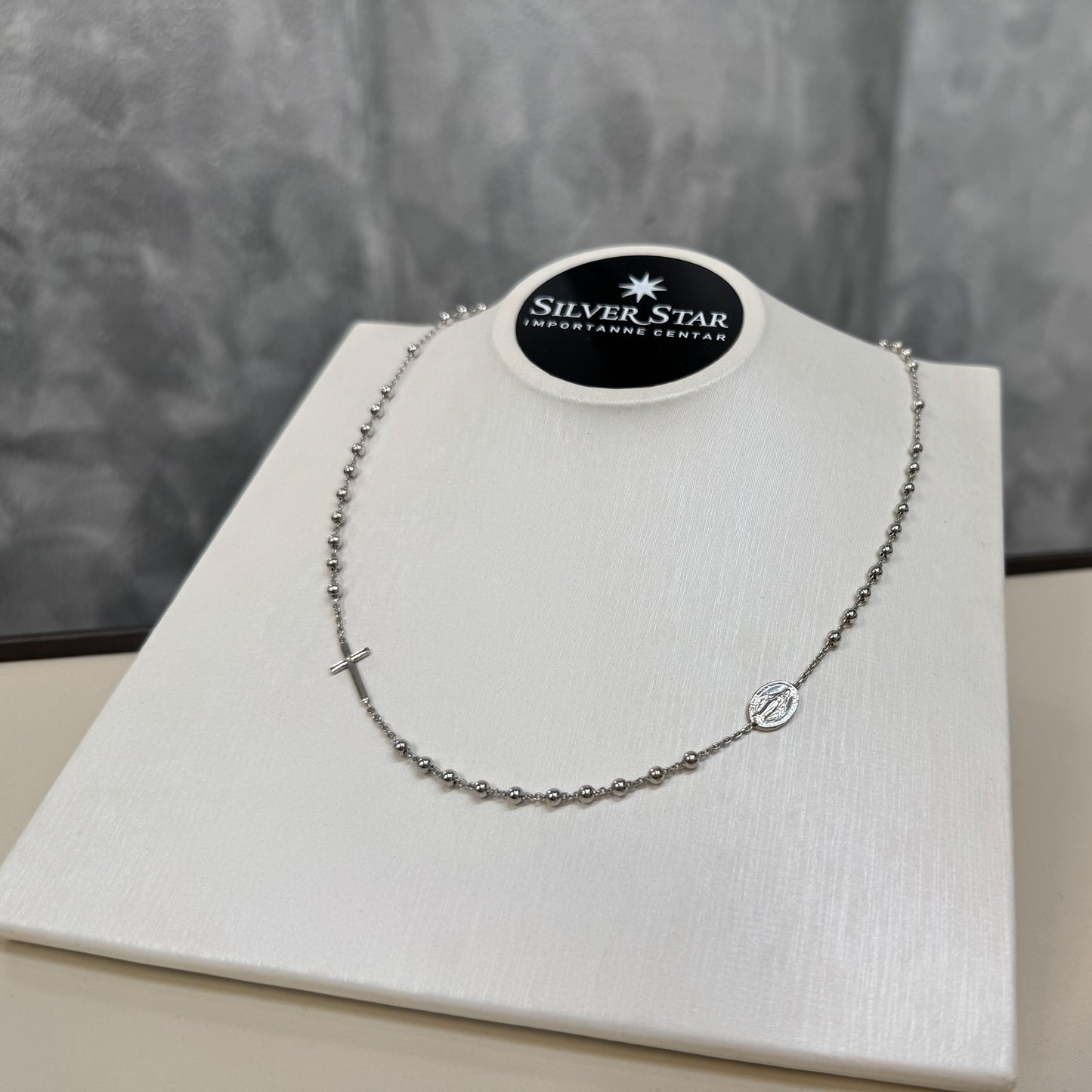 Srebrna ogrlica krunica - Silver Star