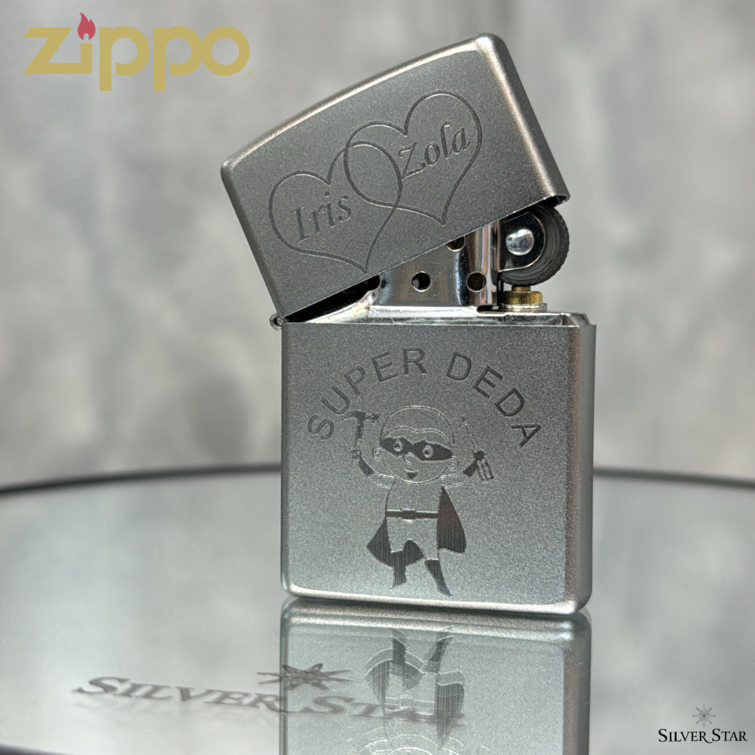 Zippo original upaljač pjeskareni