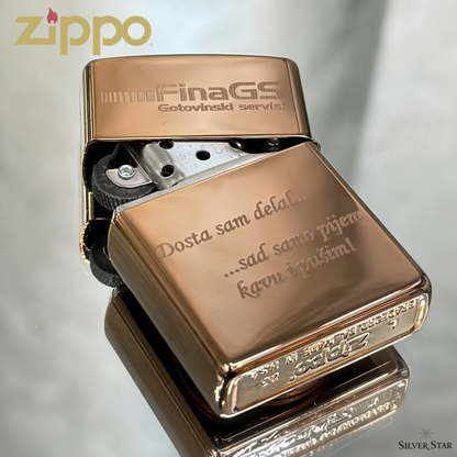 Zippo original upaljač Rose gold