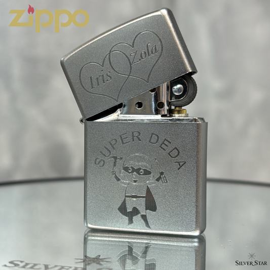 Zippo original upaljač SUPERDEDA - Silver Star